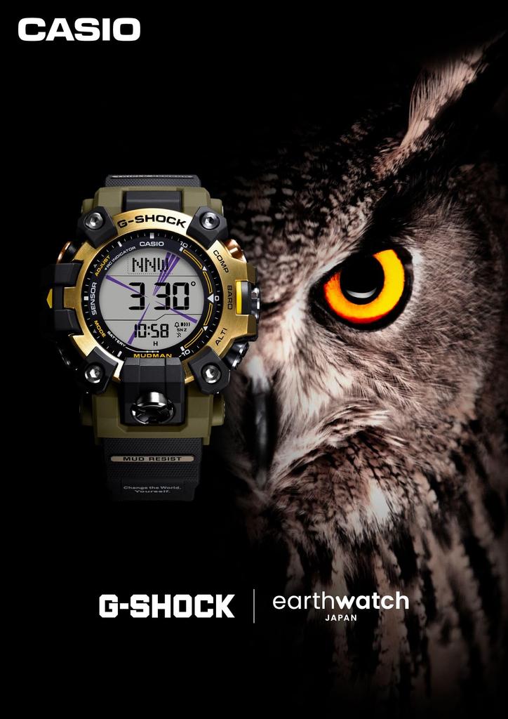 Watch Love Sea and The Earth MUDMAN Radio Solar Biomass Plastic Black [Casio] G-Shock [] GW-9501KJ-8JR Men's