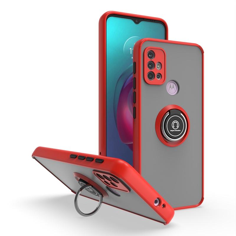 Роскошный жесткий ПК Motorola Moto G10 G20 G30 Автомобильный держатель Чехол для телефона Кронштейн для защиты объектива камеры Fundas Ударопрочный бронированный чехол