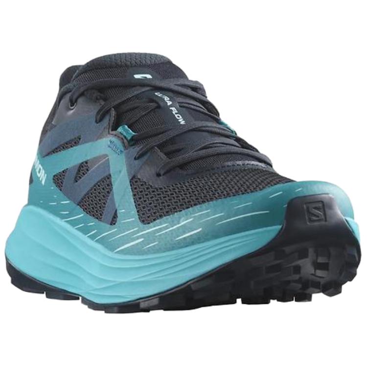 Men's Sneakers SALOMON Running Shoes Unisex Low Top Silver Gray Cloud/Tea Brown/Vanilla