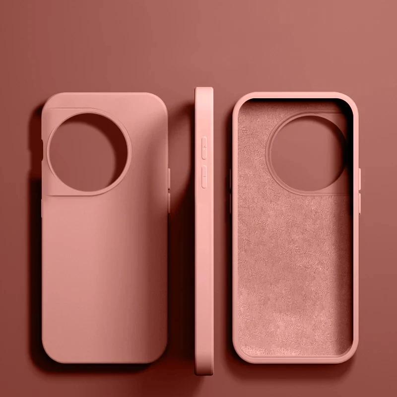 Luxury Liquid Silicone Phone Case For Oneplus 11 10 Pro Soft Case 1+ One plus 10 Pro 11 Bumper Shockproof Back Cover Accessories
