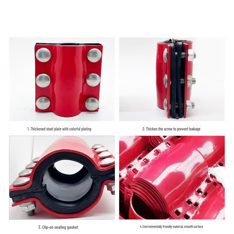 Steel Plate Haff Joint Pipe Repair Clamp