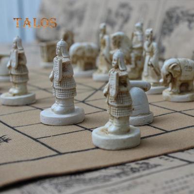 Винтажные китайские терракотовые воины, шахматные игры, коллекционные развлекательные подарки