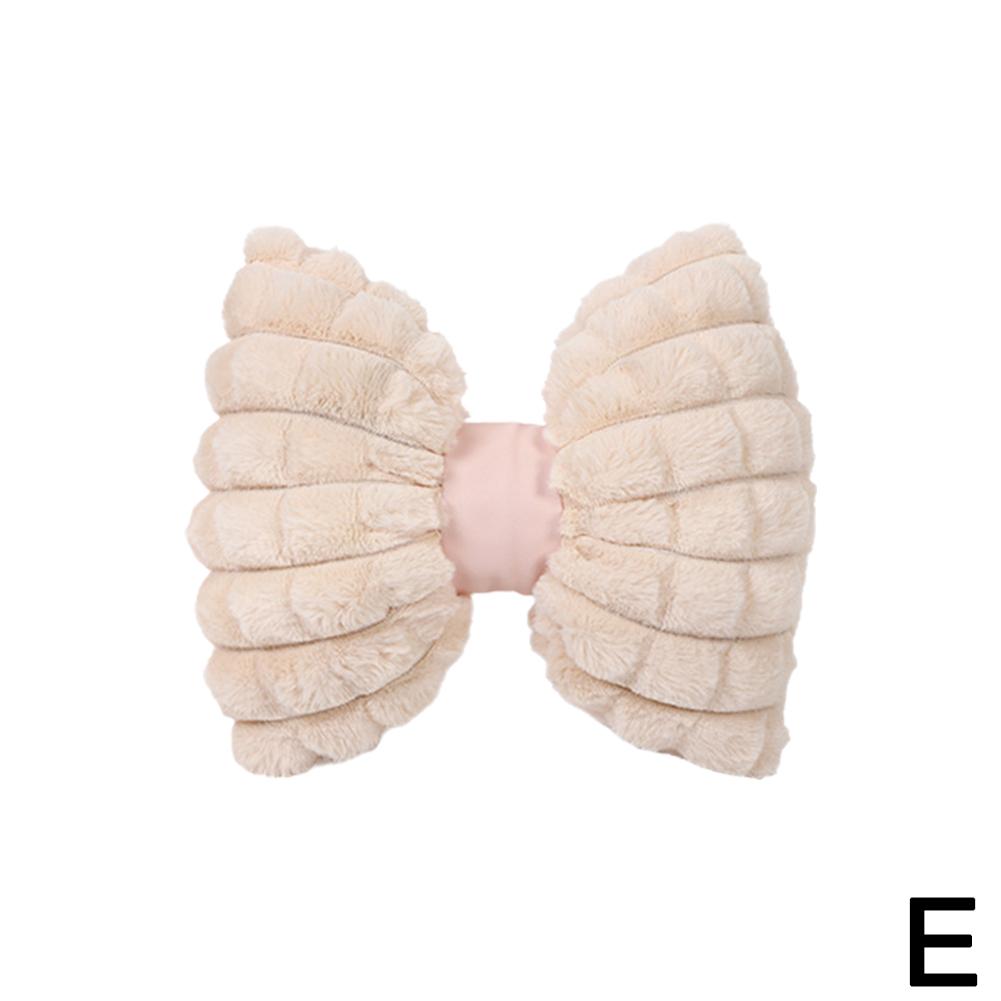 Car Headrest Winter Rabbit Fur Car Comfortable Warm Neck Pillow Cushion Creative Head Pillow Lumbar Support Girls Car Supplies