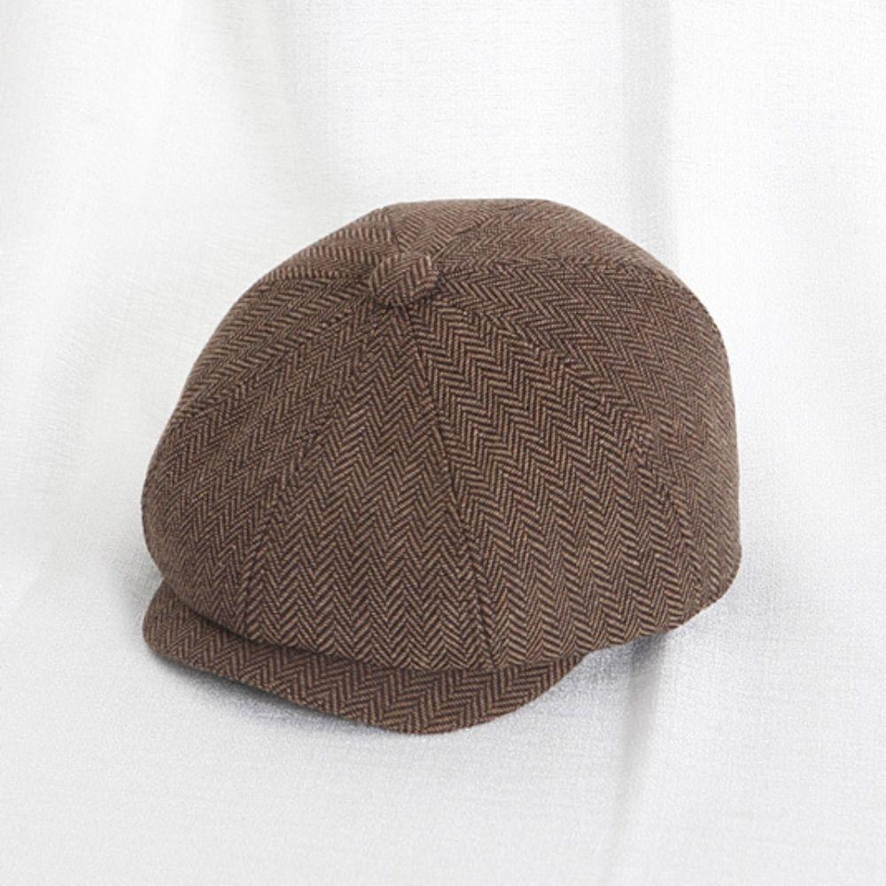 Твидовый детский берет, милая кепка-мальчишка, новая детская кепка-мальчишка, повседневный наряд