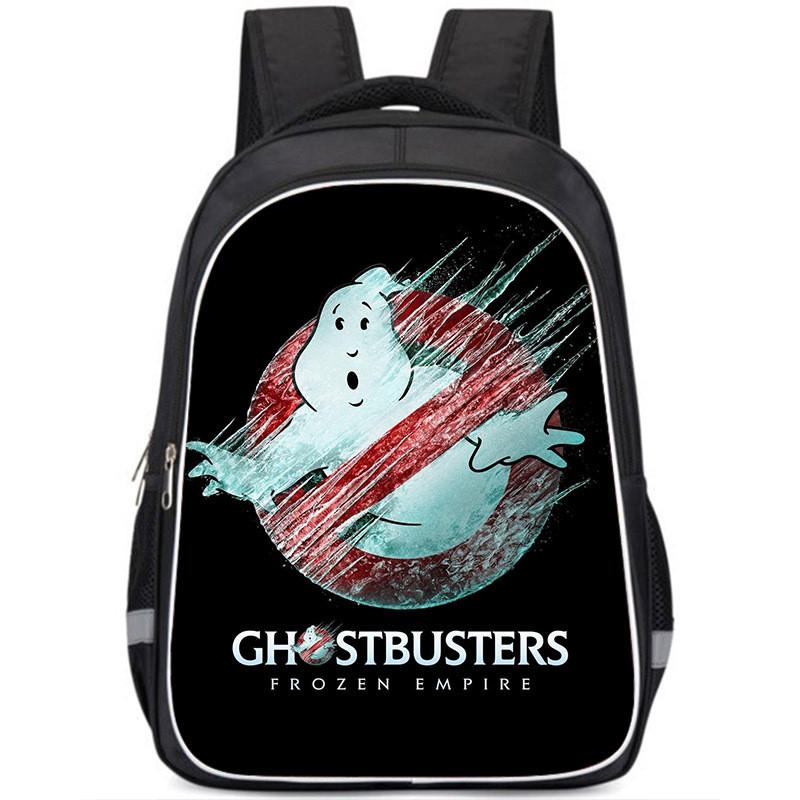 Durable Oxford Cloth Ghostbusters Frozen Empire School Backpack For Students