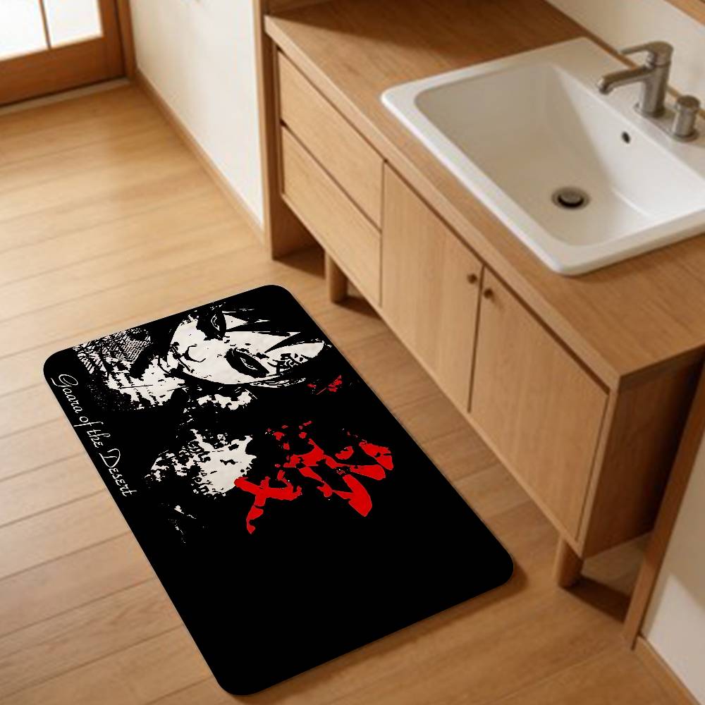 Anime G-Gaara Entrance Door Mat Nordic Style Home Doormat Bathroom-Toilet Mats Bedroom Hotel Decor Mat