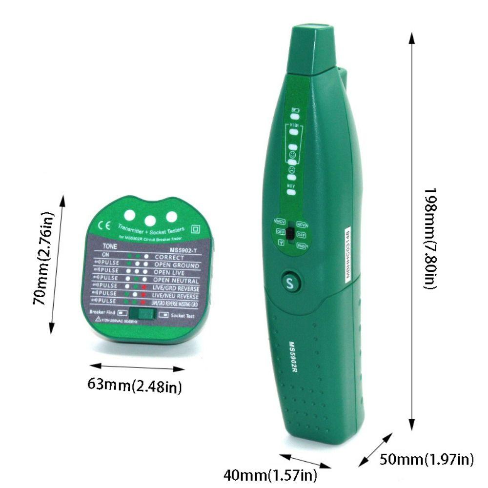 Automatic Operation Circuit Breaker Finder US Plug Analogue Receiver  Fuse Testing