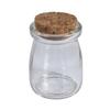 Glass Container with Cork Lid, Ø5cm, 7cm, 100ml, Opening 4cm
