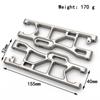 2Pcs Remote Control Front Upper Suspension Arm Aluminum Alloy replacement for Corally Kronos 6S 1Celsius8 Remote Control Car Model  Body Parts