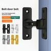 Barn Door Lock Simple Installation Anti-Theft Heavy Duty Bar Gate Latches Safety Slide Door Lock for Bathroom Garden
