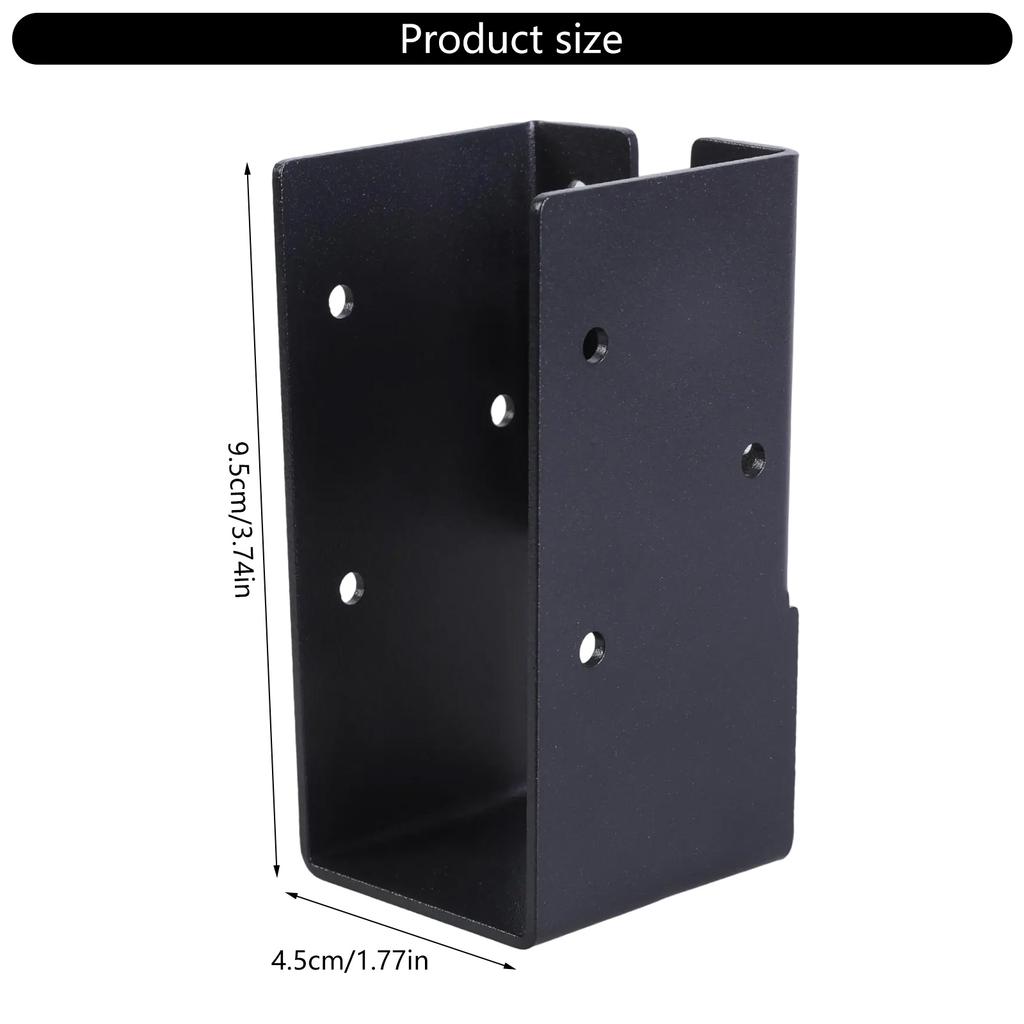 Регулируемые анкеры для столбов террасы, базовые кронштейны, портативный, прочный, усиленный аксессуар для надежной поддержки конструкции террасы