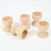 5Pcs Wooden Egg Cups Egg Holder Stand Tray DIY Wood Crafts Kids Gift Happy Easter Party Decoration for Home 2026