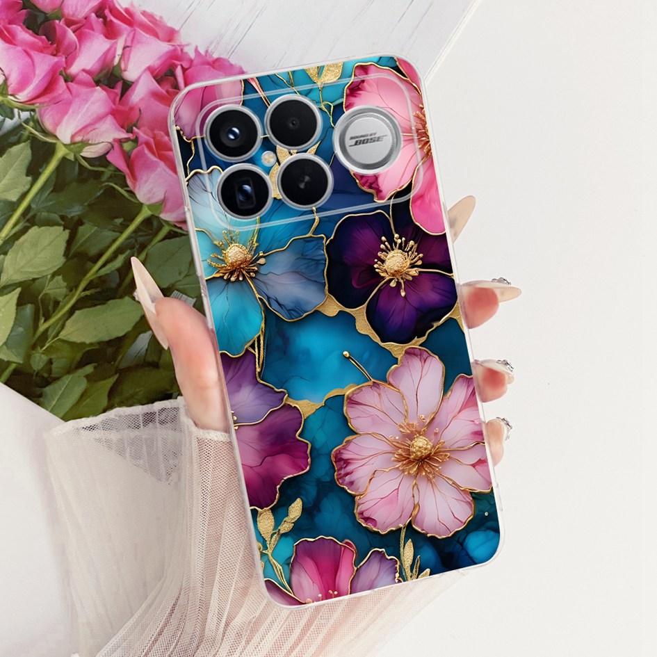 Для Xiaomi POCO F8 Ultra Чехол Роскошный Мультяшный Дракон Прозрачный ТПУ Защитная Крышка Для Poco F8 Pro Ultra PocoF8 Pro Мягкий Чехол