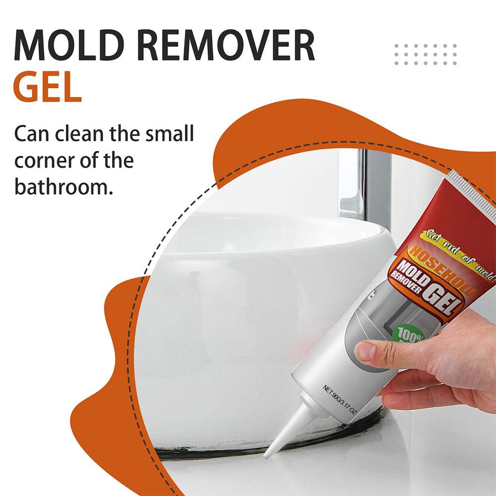 90G NEW Mold Mildew Cleaner Mold Remover Eco Friendly Machine Remover For Bathroom Strip Gel Wa B0X9