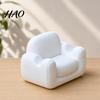 Modern Tabletop Decor Stand Mini Sofa Phone Stand, Cute Couch Shaped Holder, Handy Hands Free Video Viewer Decorative Desktop Smartphone for