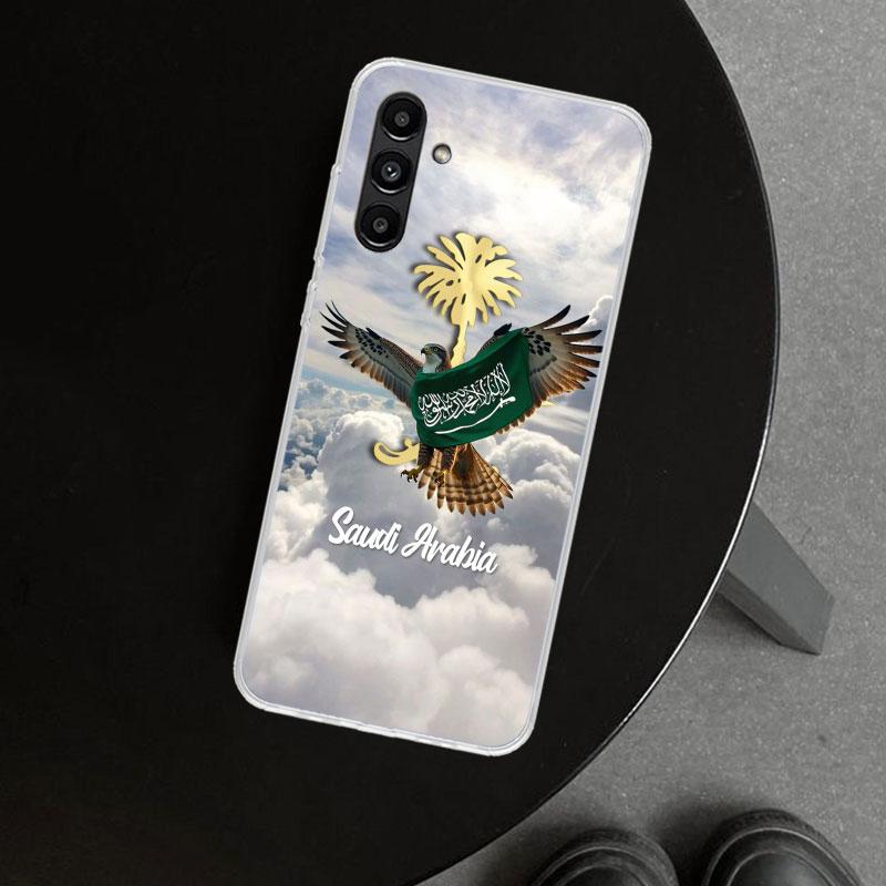 Чехол для телефона с флагом Королевства Саудовская Аравия для Samsung Galaxy A17 A16 A26 A36 A56 A57 A37 A15 A25 A35 A55 A14 A24 A34 A54 A13