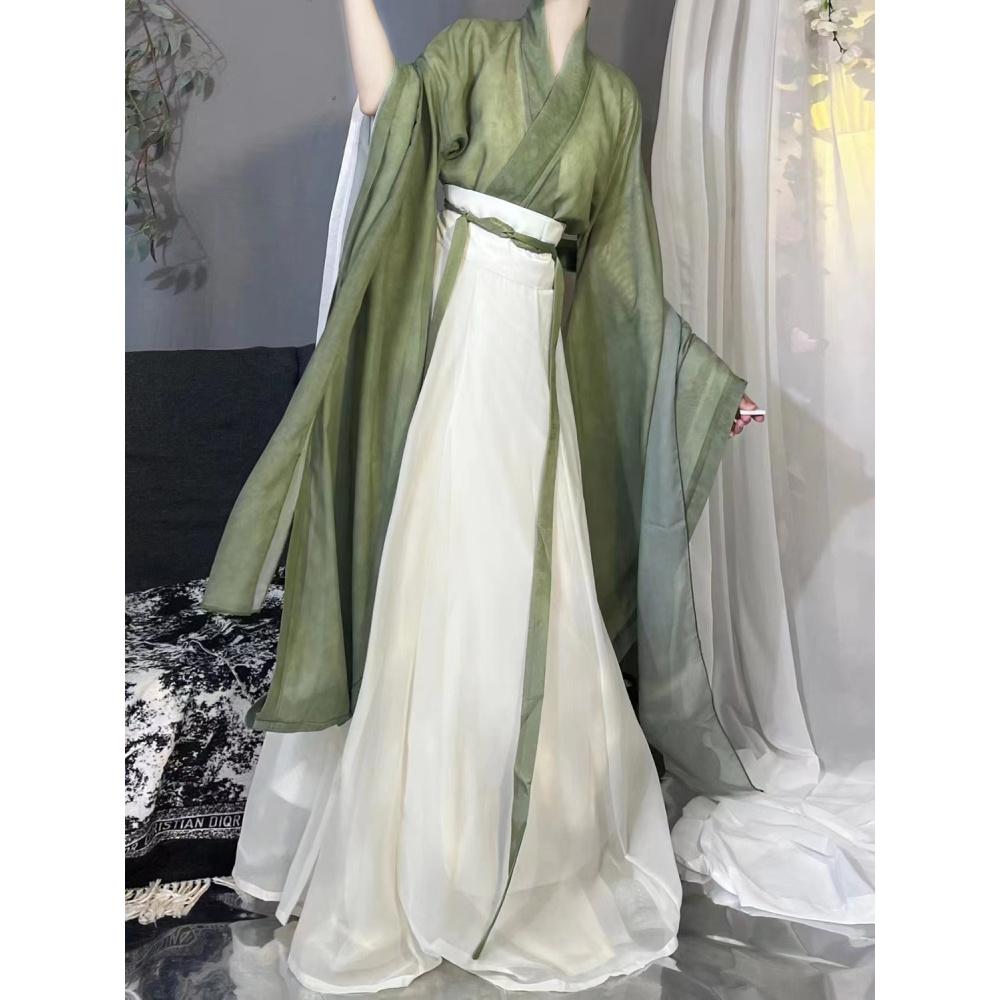 Chinese Wei And Jin Dynasties Style Hanfu Daily Fairy Suit