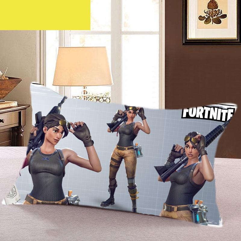 Pillow Around Case Animation Games Rectangular Cover Pillowcase