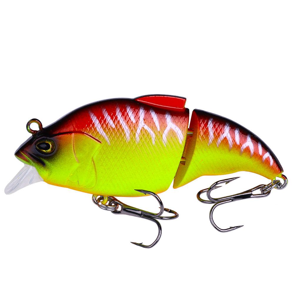 1pcs/big Jointed Glide Swimbait Hard Lure Artificial Hard Bait Pike Lure for Predator Trout Wobbler 7.7cm/11g