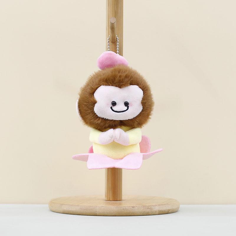 Wukong Sun Delightful Plush Toy Keychain Soft And Cuddly Monkey Accessory Bag