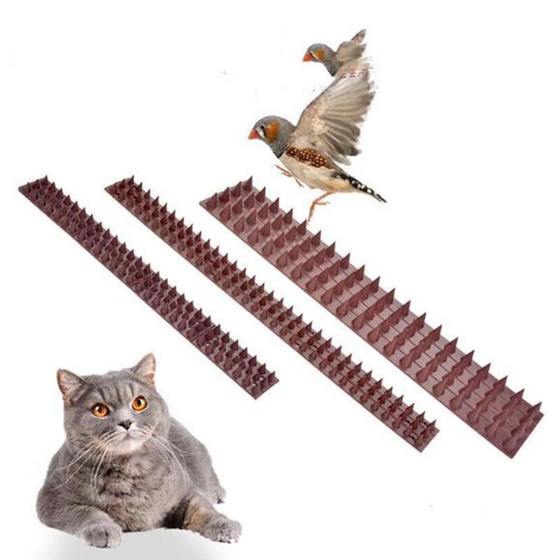 2 шт. Пластиковые шипы для борьбы с вредителями, отпугивающие голубей и сов
