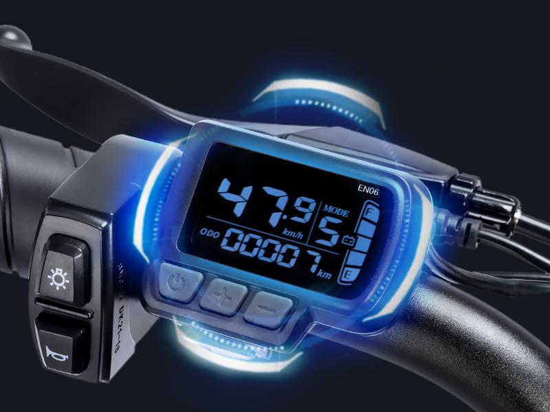 Electric Bike YVY 20"Fat 1000W Motor 48V 15AH City Ebike Max  Range 80Km Load 150Kg Black C20 Lite