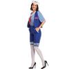 M-XL Stranger Things Stranger Things 3 Ice Cream Clerk Navy Uniform Cosplay Uniform Costume
