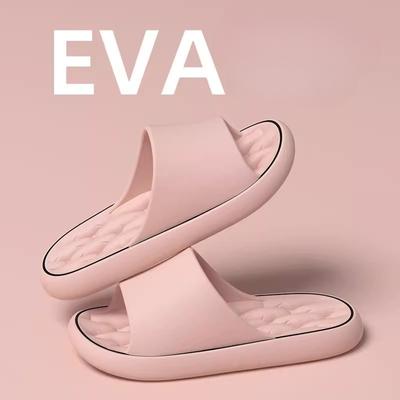Женские толстые тапочки на платформе, мягкие шлепанцы из ЭВА, мужские летние пляжные шлепанцы, женская обувь, нескользящие домашние тапочки для ванной комнаты