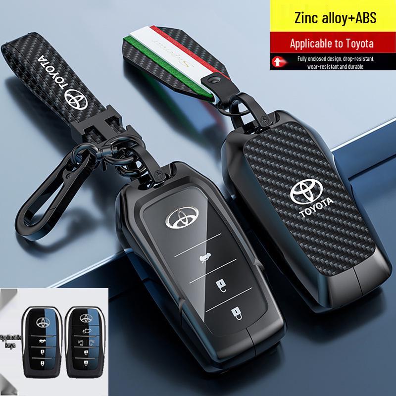 Футляр для ключа Toyota: Подходит для Prius, Mirai, Corolla, Camry и RAV4.