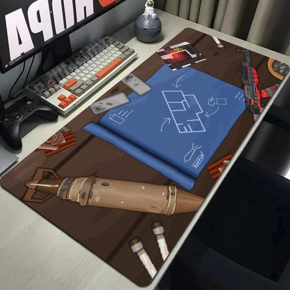 Game Rust Mouse Pad Computer Mousepad PC Gamer Mouse Mat Laptop XXL 900x400mm Rubber Mouse Carpet Keyboard Pad