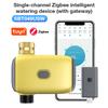 Tuya Zigbee Watering Timer Smart Garden Sprinkler Timer Automatic Drip Irrigation Watering System Support Home Assistant