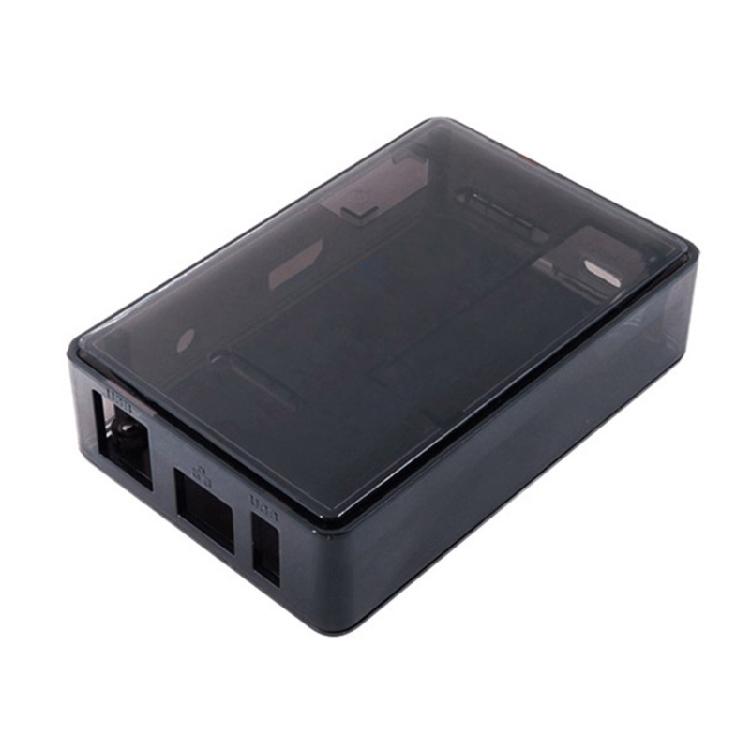 Durable ABS Cover Case for Orange Pi 3 LTS Protector Enclosure Transparent Black