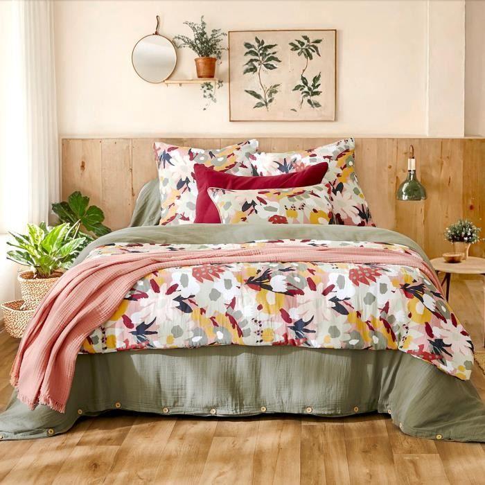 Coussin - Leane - 40 x 60 cm - Gaze de coton - Déhoussable - Intérieur