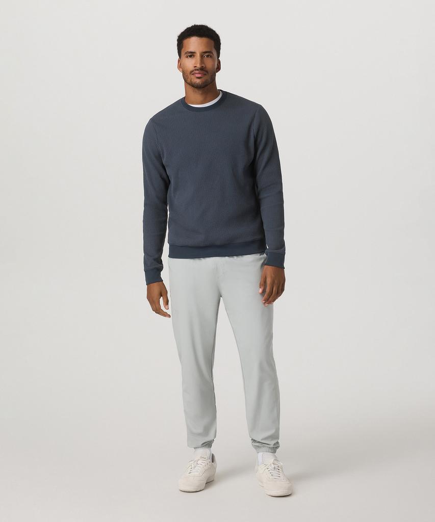 VUORI [Men'S] Tech Waffle Crew_Dark Navy Vr16120033