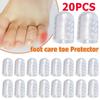 2-20Pcs Elasticity Silicone Toes Caps Anti-Friction Breathable Foot Care Finger Covers Women Men Gel Little Toe Tube Protector