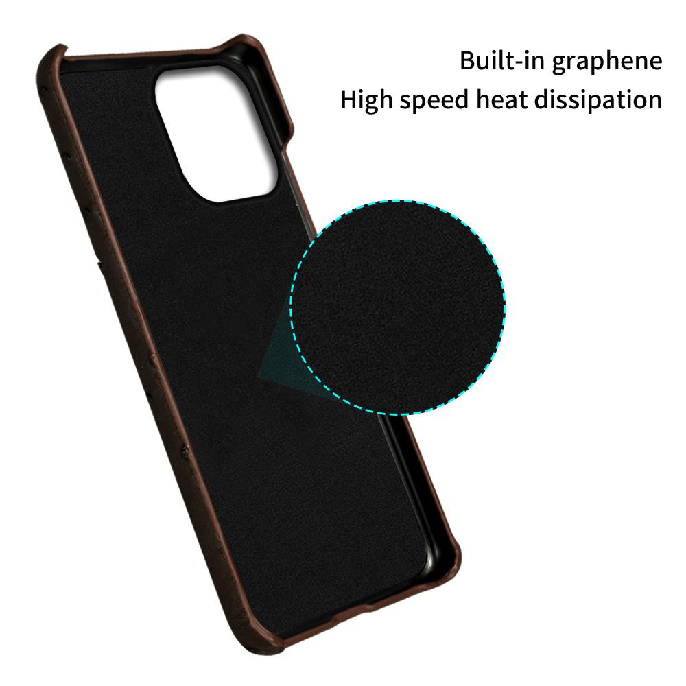 Чехол для телефона из 100% натуральной кожи страуса для iPhone 16 15 12 11 13 14 Pro Max 14Pro 16 Plus 15Pro 13Pro 16Pro роскошная задняя крышка