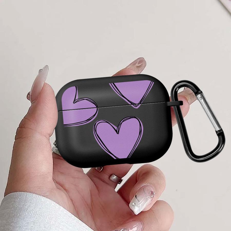 Креативный чехол в форме сердца для Airpods Pro 3 2 1 4 Pro2 Pro3 Чехлы для наушников Обложка