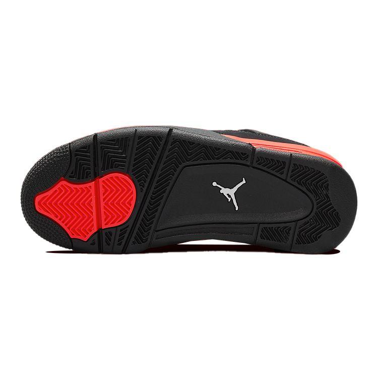 Детские кроссовки Air Jordan 4 Retro GS Red Thunder Black Multi-Color Crimson 408452-016