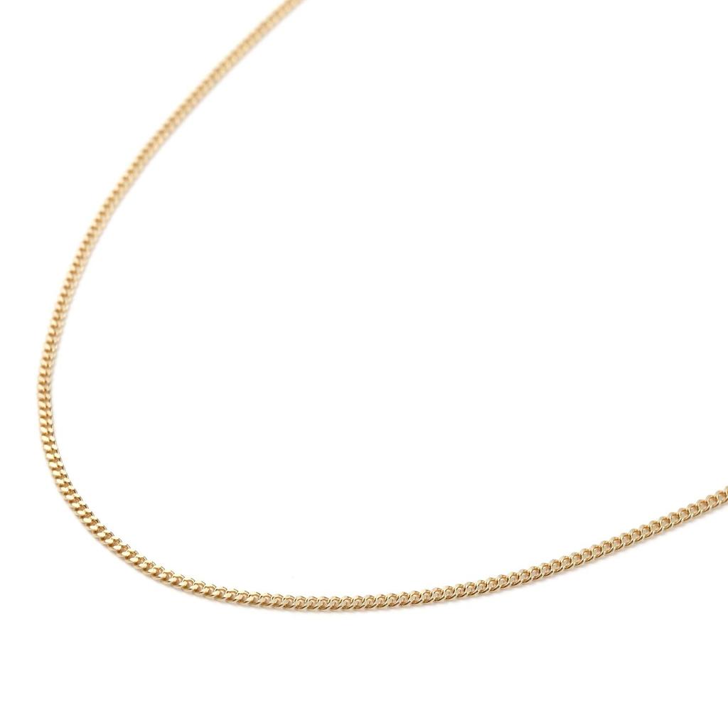 K18 Kihei Necklace 2 Sides 45cm Engraved Mint Certification Mark Pull Ring Chain 18K 18K Kihei Kihei Kihe 3.4g Men's Women's