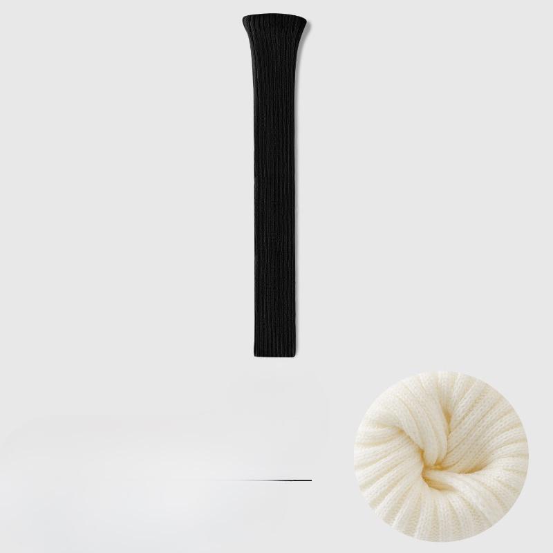 Весенне-осенние женские гетры для горячих девушек, белые женские гольфы до икры, сезонные вязаные носки, трендовые