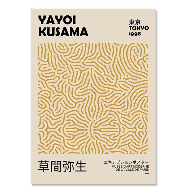 Постер Матисса Yayoi Kusama, постеры и принты, холст, цветочный рынок, настенные художественные фотографии для гостиной, декор в стиле бохо