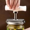 Adjustable Stainless Steel Jar and Bottle Opener Easy Grip Kitchen Tool for Cans and Lids