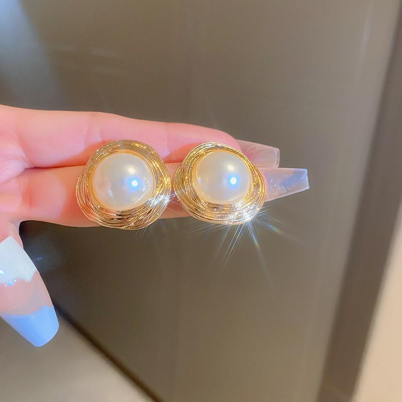 Винтажные серьги-кисточки в виде круглых цветов из серебряной иглы - Ретро металлические гвоздики для женщин