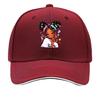 Cute Black Girl Peace Sign Cartoon Portrait Sandwich Baseball Cap Unisex Women Sun Cap Outdoor Workouts Hat