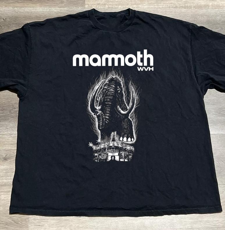 Коллекция Постеров Группы Mammoth WVH Подарок для Фанатов Размеры от S до 5XL CG2321 Унисекс Футболка