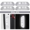 4pcs Car Reflective Strip Stickers Door Open Warning Safety Tape For Renault Clio Dacia RS Megan Scenic Logan Laguna Kadjar RR9