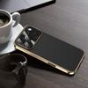 Роскошный чехол из матовой кожи с покрытием для iPhone 17 Air 16 15 14 13 12 Pro Max, с защитой всей камеры, покрытие против отпечатков пальцев