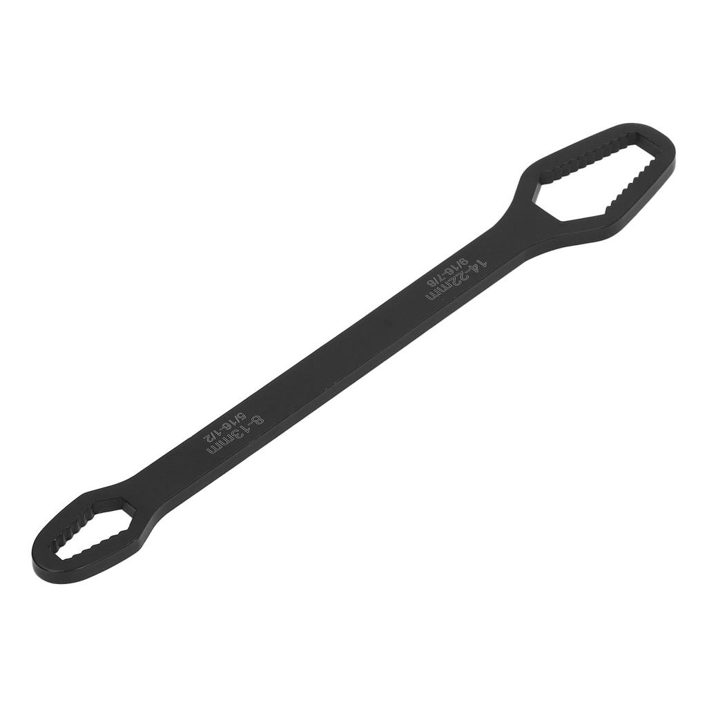Double Ended Self Tightening Wrench Multifunctional 822mm Self Tightening Spanner for Auto Repair
