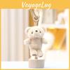 Cuter Plush Bear Doll With Super Soft Short Pile For Dolls And Pendant Bag