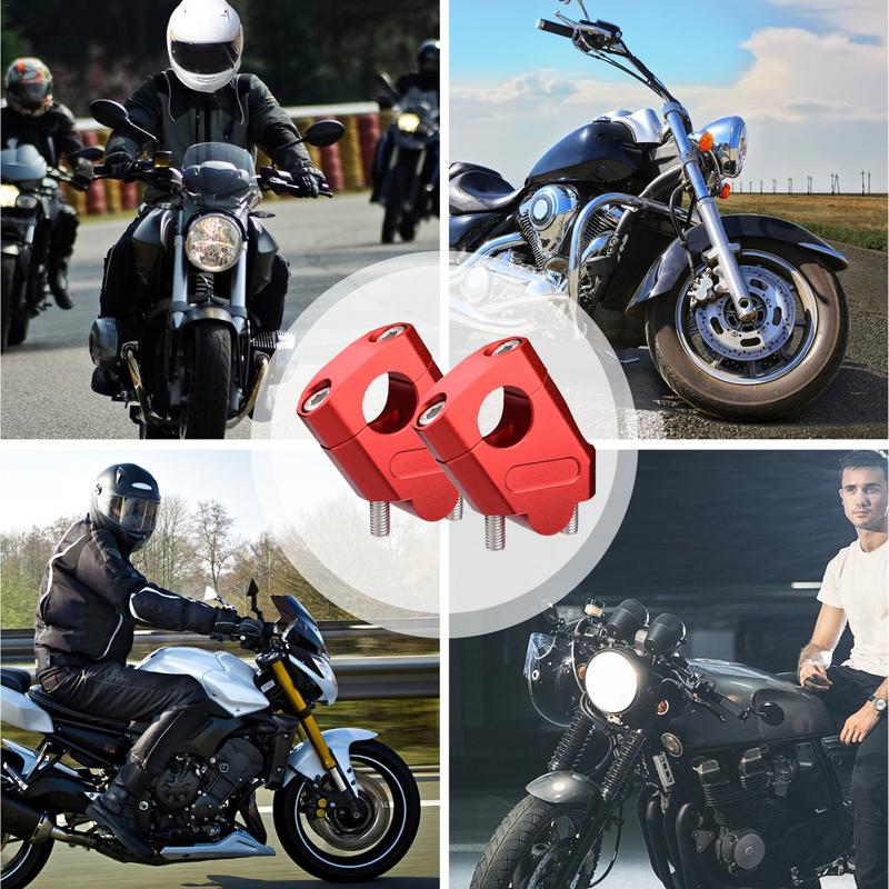 Универсальные подъемы руля 22 мм подъемы руля зажим для мотоциклов мотокросс повышение зажим крепление принадлежности для мотоциклов